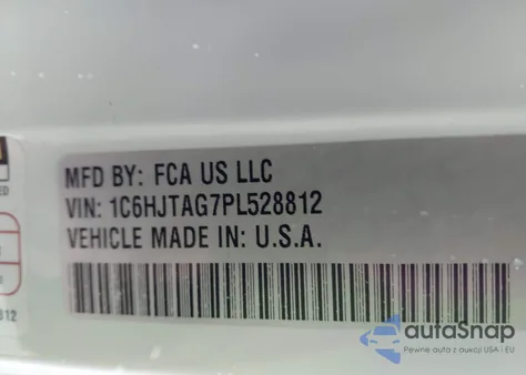 2023 Jeep Gladiator Sport S 4X4 from USA, damaged, VIN 1C6HJTAG7PL528812